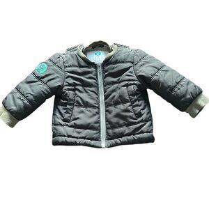 Buckle me car seat coat sz 12 months zipper boys unisex